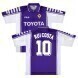 Rui Costa #10 Fiorentina 1999-00 Retro Home Jersey